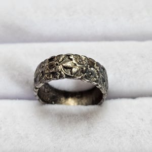 Vintage Marked Sterling Silver Flowers Ring Size 5.5