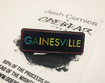 Gainesville Lapel Pin by Josh Comics Charity Series