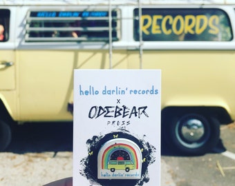 Hello Darlin' Records Logo Enamel Pin