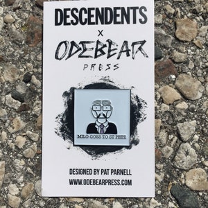 Descendents x Dali St.Pete Enamel Pin image 2