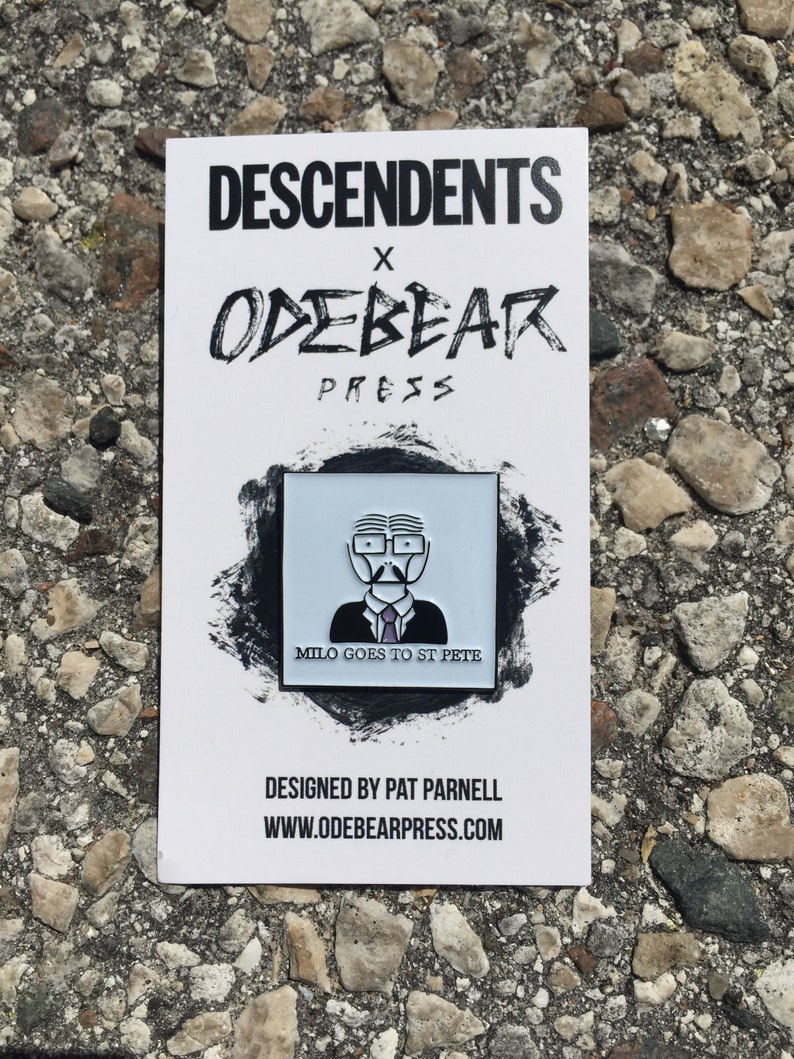 Descendents x Dali St.Pete Enamel Pin image 2