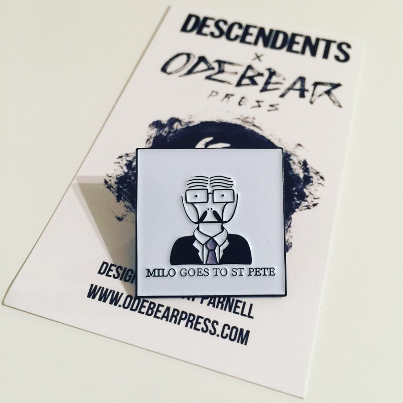 Descendents x Dali St.Pete Enamel Pin image 1