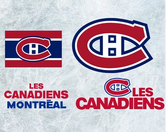 Montreal Canadiens Cut Files, SVG Files, Hockey Clipart, Cricut Montreal Canadiens Cutting Files, Hockey DXF, Clipart