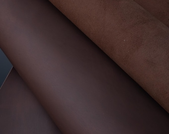 Cuero Crazy Horse de chocolate