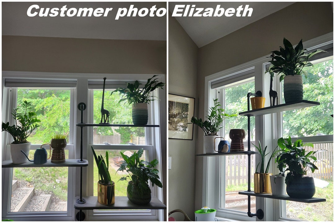 Swivel Pipe Plant or Display Rack Swivel Plant Rack Swivel Plant Shelf