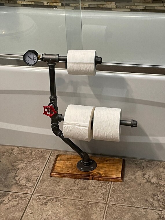 3-Roll Toilet Paper Storage Stand