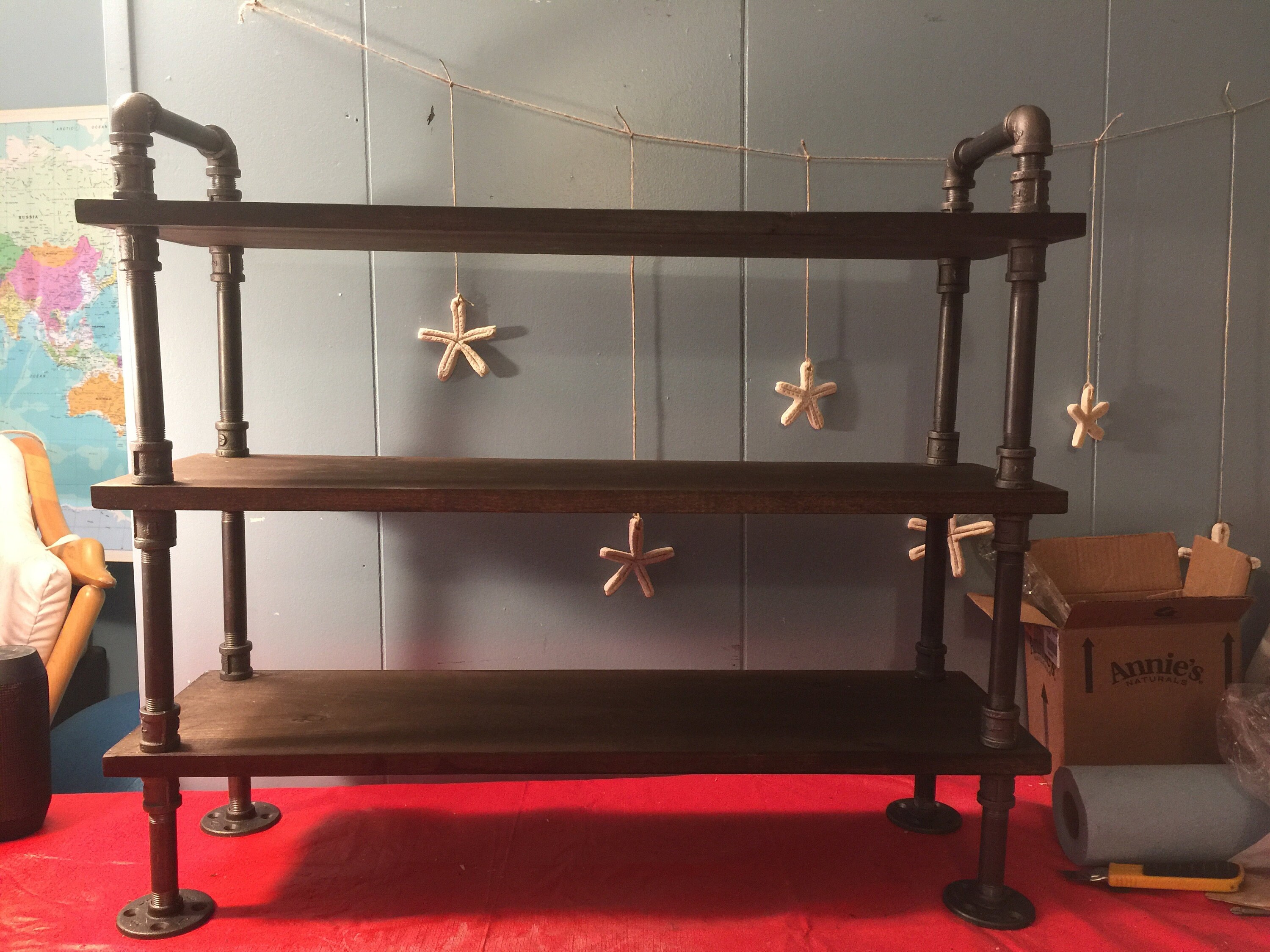 Handmade Vintage Style Wooden Shoe Rack Industrial style Etsy