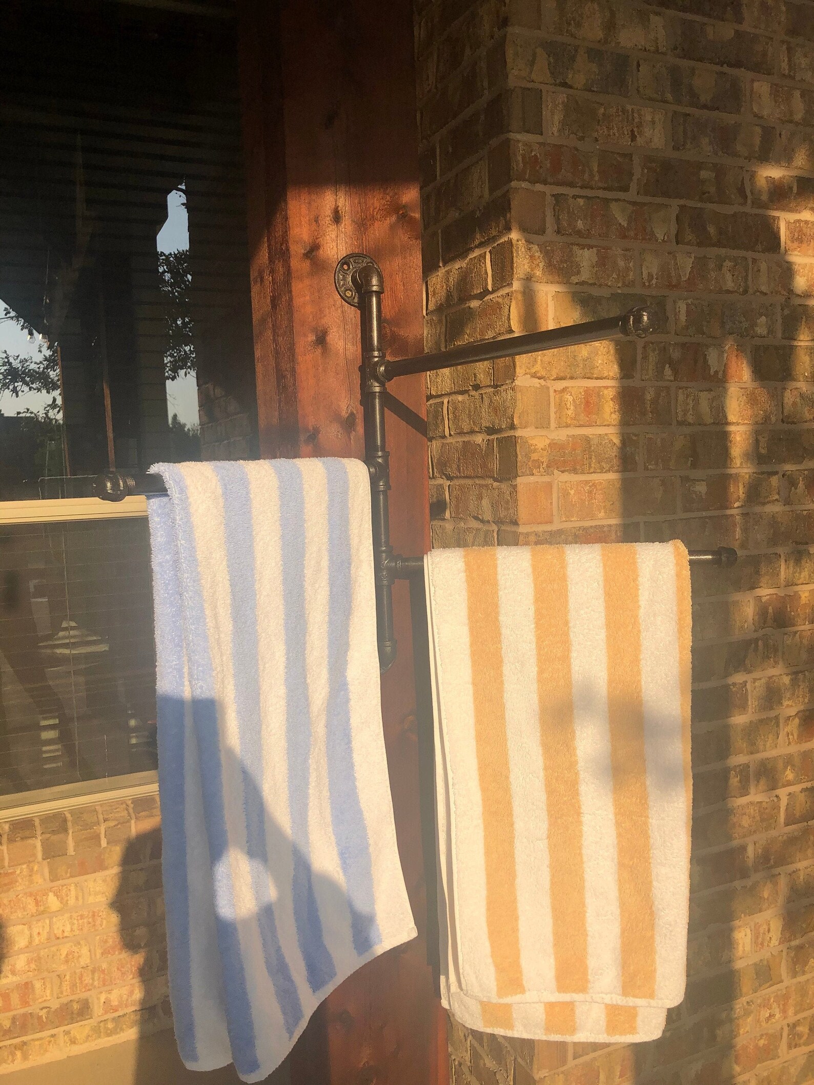 Swivel Pipe Towel Rack Steampunk Swivel Towel Rack - Etsy