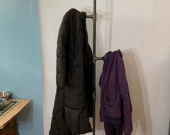 Porte-manteau industriel - porte-manteau et pull - porte-manteau à tuyaux