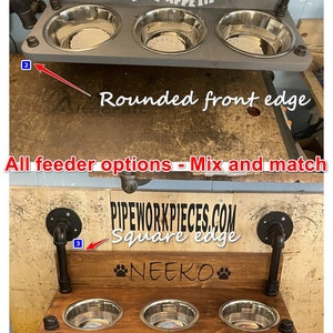 Floating dog bowl feeder wall mount dog bowl feeder stylish floating dog feeder image 9