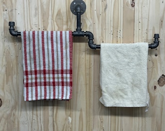 pipe towel rack - pipe hand towel rack - towel holder
