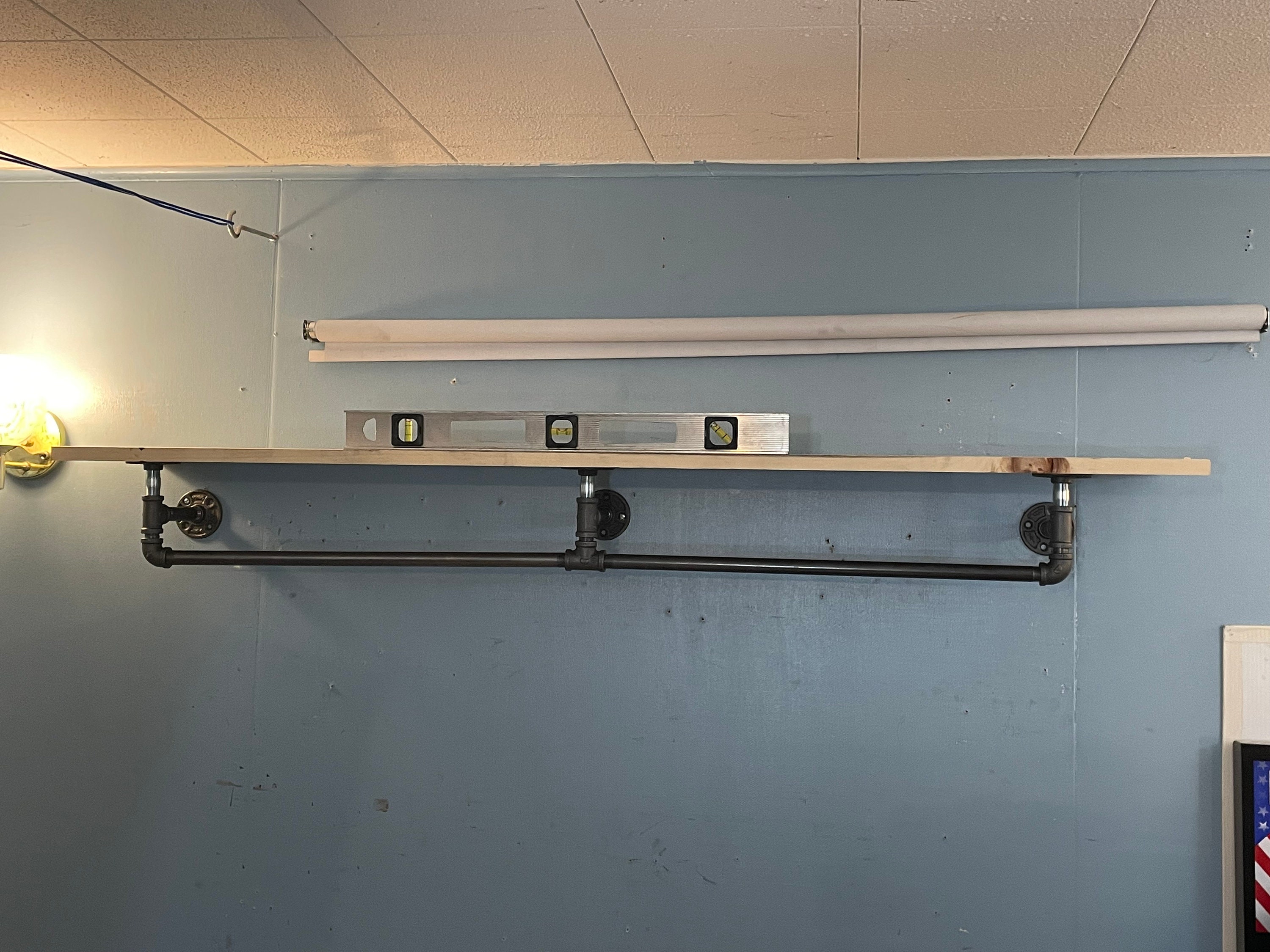 Custom Clothing Rack Clothing Rack Wall Mount Clothing - Etsy