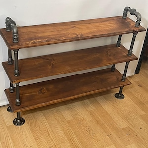 Steampunk style Shoe Rack with union style handles , Entryway Organizer, rustic shoe rack, Shoe Organizer, unique shoe rack