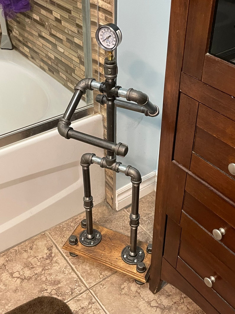 Robbie the Toilet Paper Stand Butler Toilet Paper Stand Etsy Canada