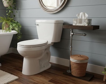 Toilet Paper Stand with Tray: Fits Jumbo Rolls