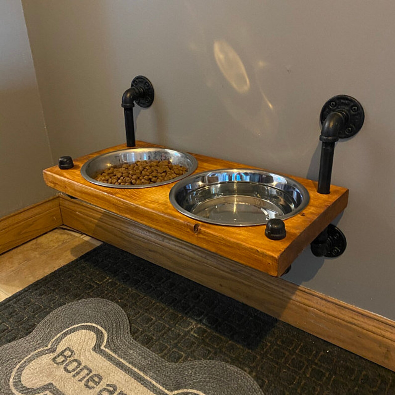 Floating Dog Feeder Dog Feeder Raised Dog Feeder Floating Etsy