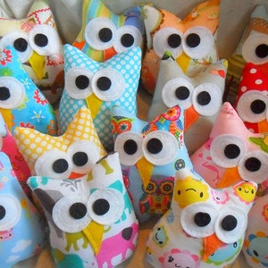 Woodland owl Birthday Party Favors set of 10 owl Party Owl Party Favors First Birthday Favors  Woodland Baby Shower