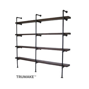 Rustic Wall Shelving Unit. Book Shelf. Shelving Unit. Industrial Wood Shelf. Pantry Shelving. Home Office Shelving Wood Shelf. FREE SHIPPING