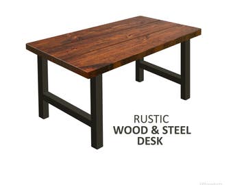 industrial style desk modern industrial desk with hlegs style desk chic rustic wood and steel urban modern computer office xlegs etsy industrial style desk modern industrial desk with hlegs style desk chic rustic wood and steel urban modern computer office xlegs etsy