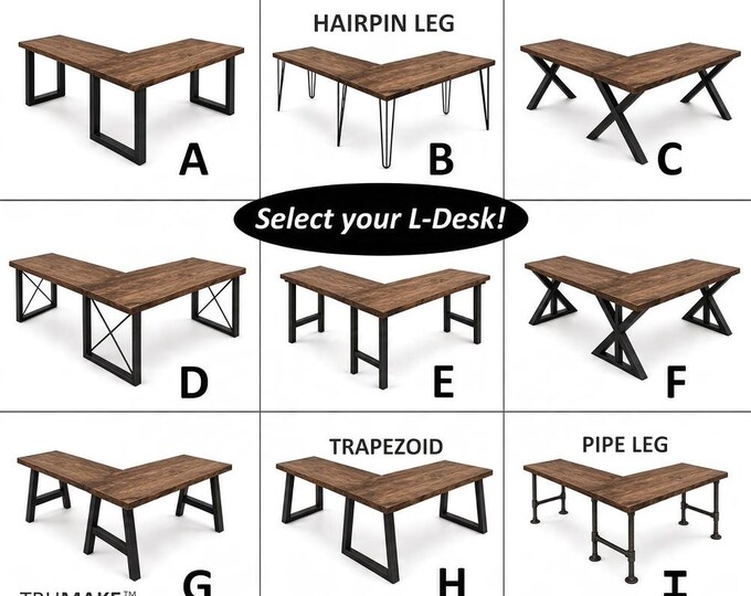 RUSTIC DESK made by TRUMAKE