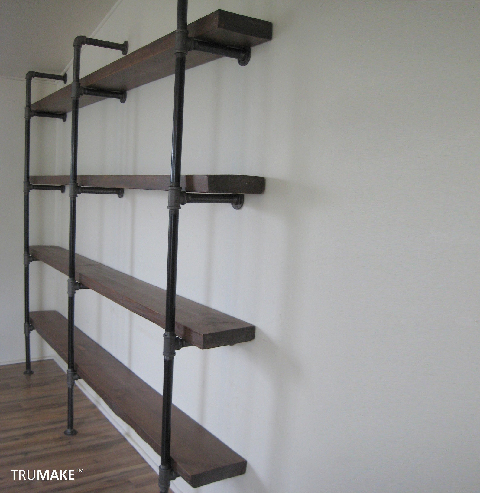Industrial Wall Shelving Unit. Book Shelf. Shelving Unit. Etsy