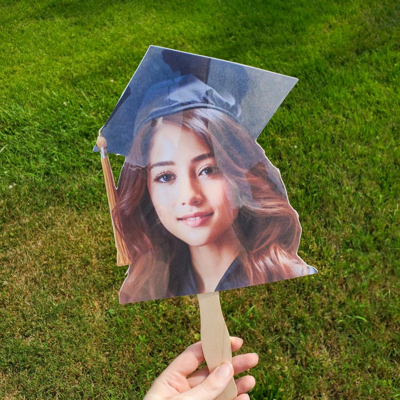 Grad Face Sticks Stick - Etsy