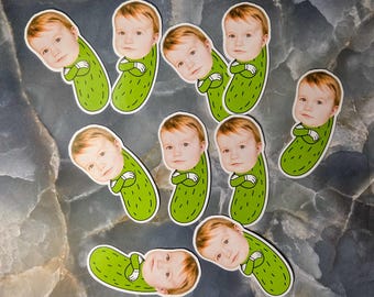 Custom Pickle Face Confetti, Big Dill Party, Bachelorette Party, Birthday Decor