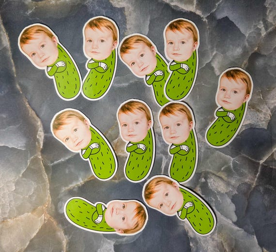 Custom Pickle Face Confetti, Big Dill Party, Bachelorette Party, Birthday Decor