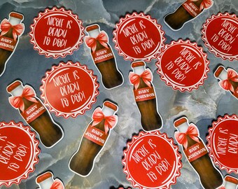 Ready To Pop Baby Shower Personalized Confetti/ Soda Theme Shower/ She's Ready To Pop/ Baby Shower Decor
