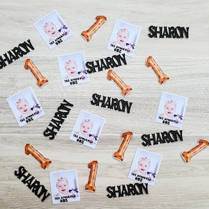 Spooky One Confetti/ Halloween Birthday/ Fall Birthday/ Birthday Party Confetti/ Halloween Confetti/ Ghost Confetti/ Spooky Birthday