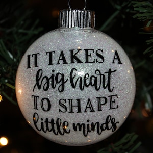 Teacher Christmas Ornament/ Teacher Appreciation Gift