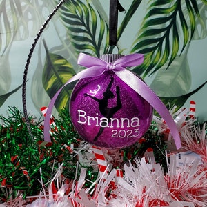 Dancer Personalized Christmas Ornament/ Dancer Gift/ Dancer/ Dancer Ornament/ Dance Team Gift/ Dance Keepsake/ Jazz Dancer/ Lyrical Dancer
