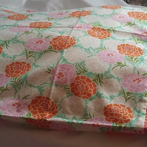 Vintage style - cottage decorative cushion cover, pillow case 50x60cm - UP PARASOL MUM Toss Turqoise-Heather Bailey