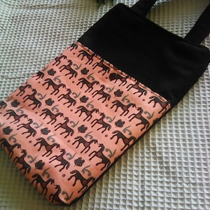 Canvas tote - wild Puszta horses