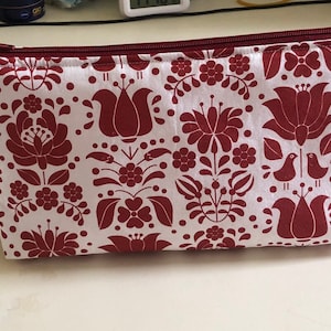 HUNGARIANA -pouch, cosmetic bag- washable at 30 degrees