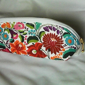 Bolsa cosmética HÚNGARA - Estojo para lápis - Dia das Mães, Dia dos Namorados, Presente de Aniversário, Chá de panela