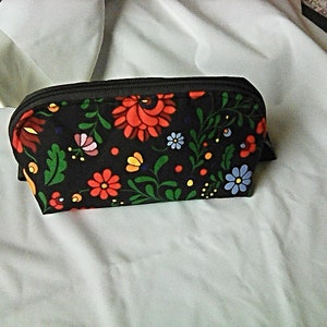 HUNGARIAN Cosmetic pouch - Mothers day, Valentine, Birthday Gift, Bridal Shower