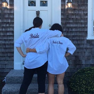 Back Upgrade for Bridesmaid Button Down Shirt