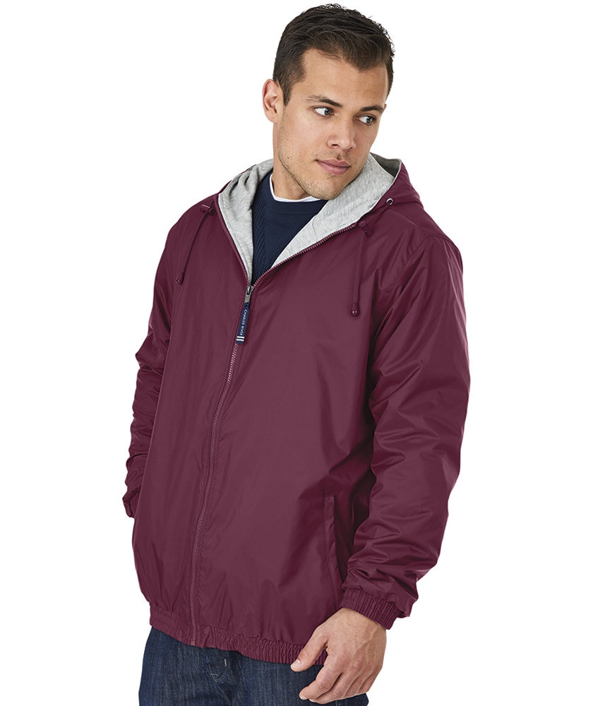 Mens Maroon Monogrammed Personalized 