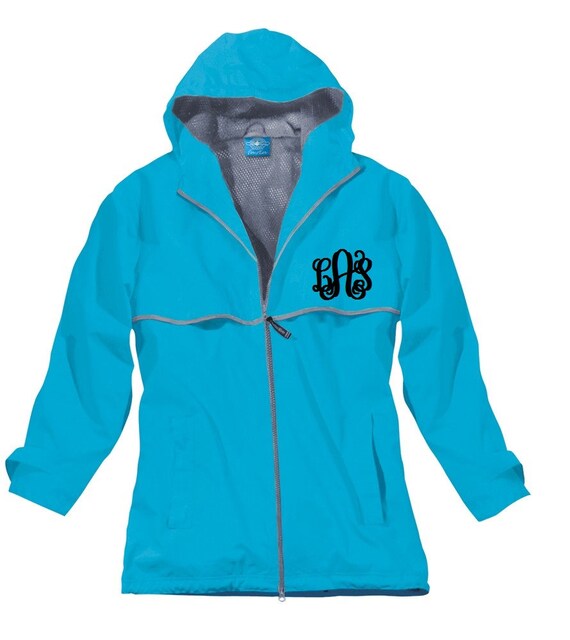 Monogrammed rain top jacket near me