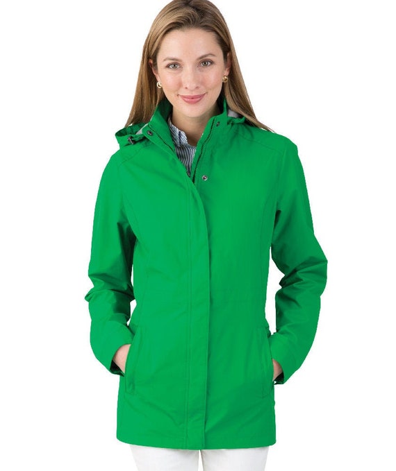 Kelly Green Womens Logan Jacket Monogrammed Personalized Full Etsy