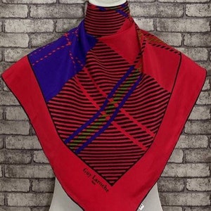 Free shipping Authentic Guy Laroche   silk scarf (33"x34")G5714