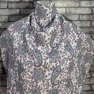 Free shipping Authentic Etro cotton  scarf (26”x67”) A