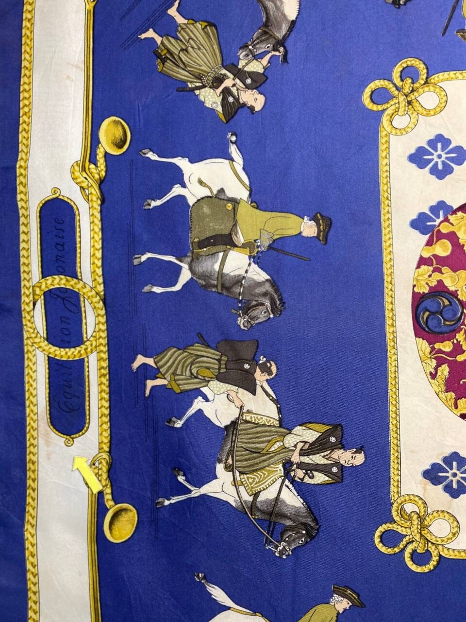 Free Shipping Authentic Hermes “equitation Japonaise” Silk Free Shipping Authentic Hermes “equitation Japonaise” Silk