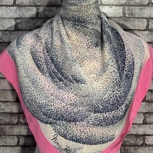 Free shipping Authentic Nina Ricci   silk scarf (29”x30”) C11216