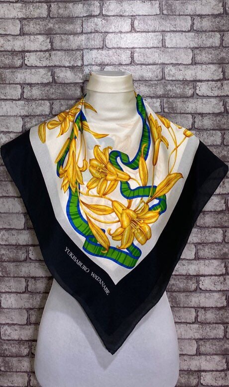 【よつぼし★様リクエスト】664 Vera Neumann プレート 3枚 Free Post Authentic Yukisaburo Watanabe Silk Scarf (33