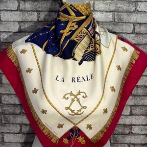 Free shipping Authentic Hermes “Vue du carosse de”  silk scarf (34”x35”) H11252