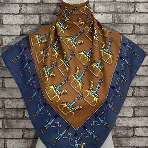 Free shipping Authentic Hermes “Les Artificiers”  silk scarf (34”x35”) H7497