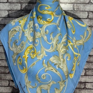 Gratis verzending Authentieke zijden sjaal (33"x34") C1