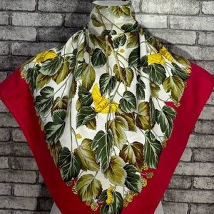 Gratis DHL express Authentieke Hermes “I’Arbre de Soie” zijden sjaal (34”x35”) H9890